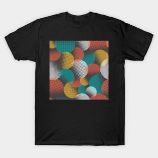 colorful Seamless dot Patterns T-Shirt